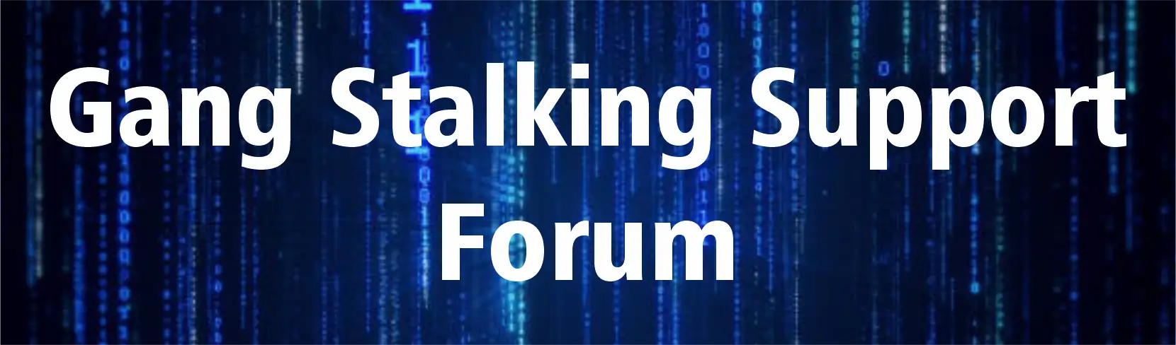 Gang stalking Support Forum